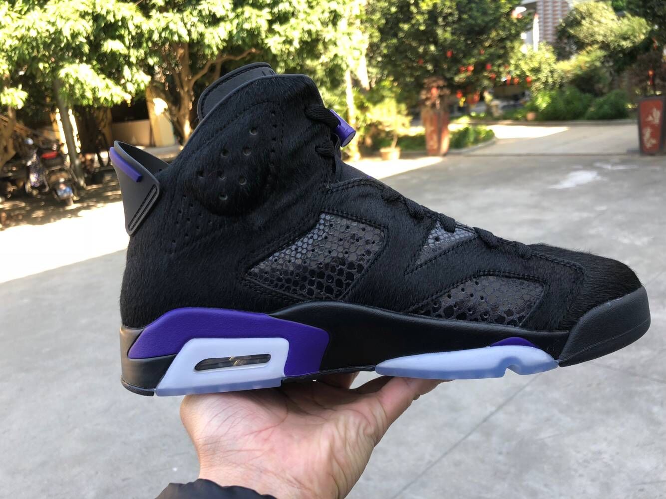 Air Jordan 6 PRM Pony Hair and Snakeskin Shoes - Click Image to Close